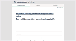 Desktop Screenshot of biology.acuityscheduling.com