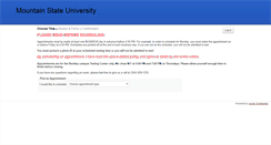 Desktop Screenshot of msu.acuityscheduling.com