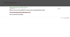 Desktop Screenshot of painlesswaxingbymarta.acuityscheduling.com
