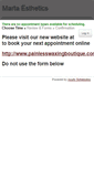 Mobile Screenshot of painlesswaxingbymarta.acuityscheduling.com