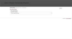 Desktop Screenshot of geekforce.acuityscheduling.com