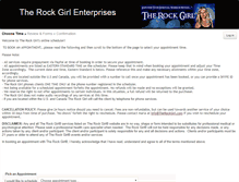 Tablet Screenshot of booktherockgirl.acuityscheduling.com