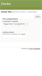 Mobile Screenshot of doctor.acuityscheduling.com
