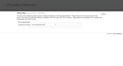 Desktop Screenshot of pawlourvet.acuityscheduling.com