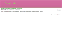 Tablet Screenshot of diaperlab.acuityscheduling.com