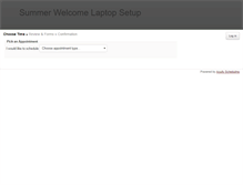 Tablet Screenshot of laptopsw.acuityscheduling.com