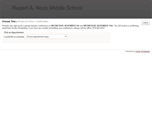 Tablet Screenshot of nock.acuityscheduling.com