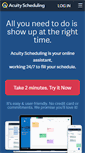 Mobile Screenshot of acuityscheduling.com